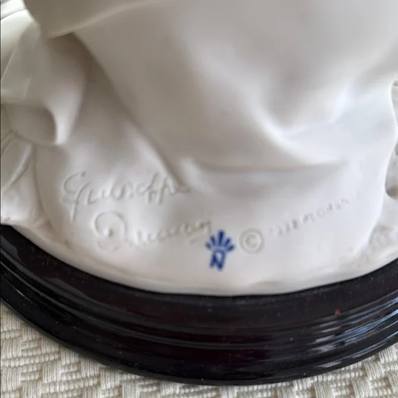 Graceful White and Brown Decorative Accent Figurine - Picture 3 of 6